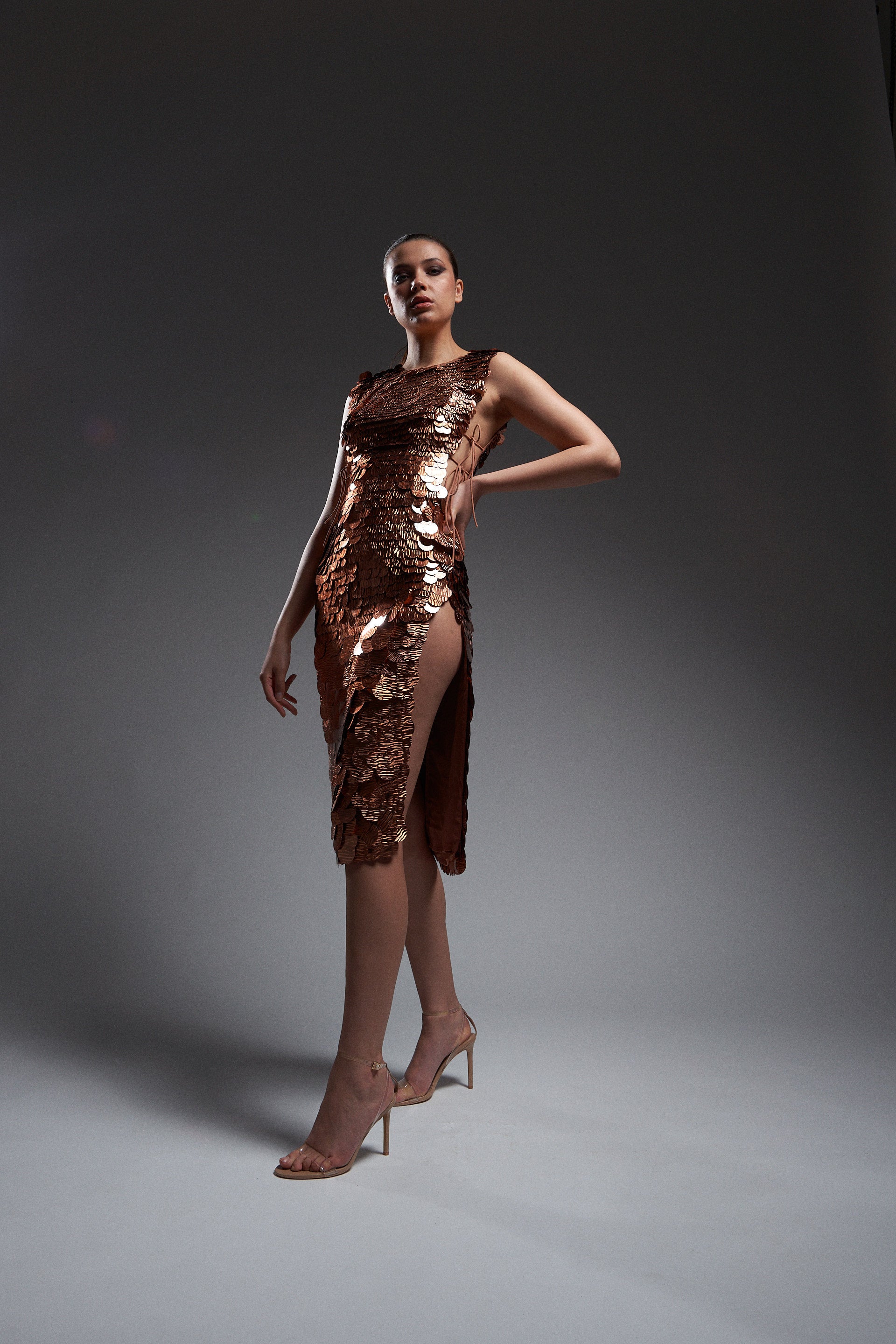 RaeVynn Copper Nova Dress