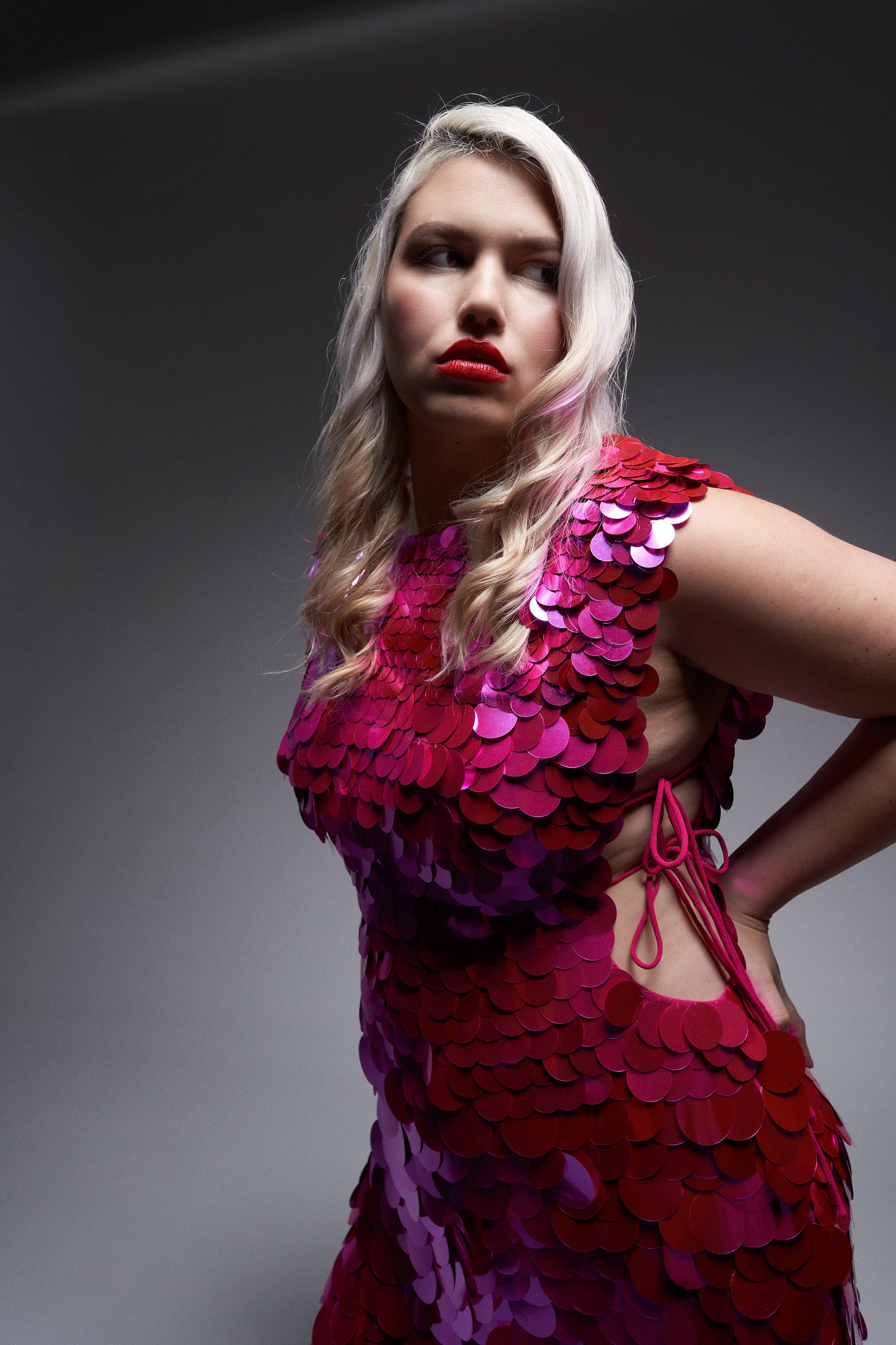 fallon dress in zebra sequin Fallon Dress RaeVynn