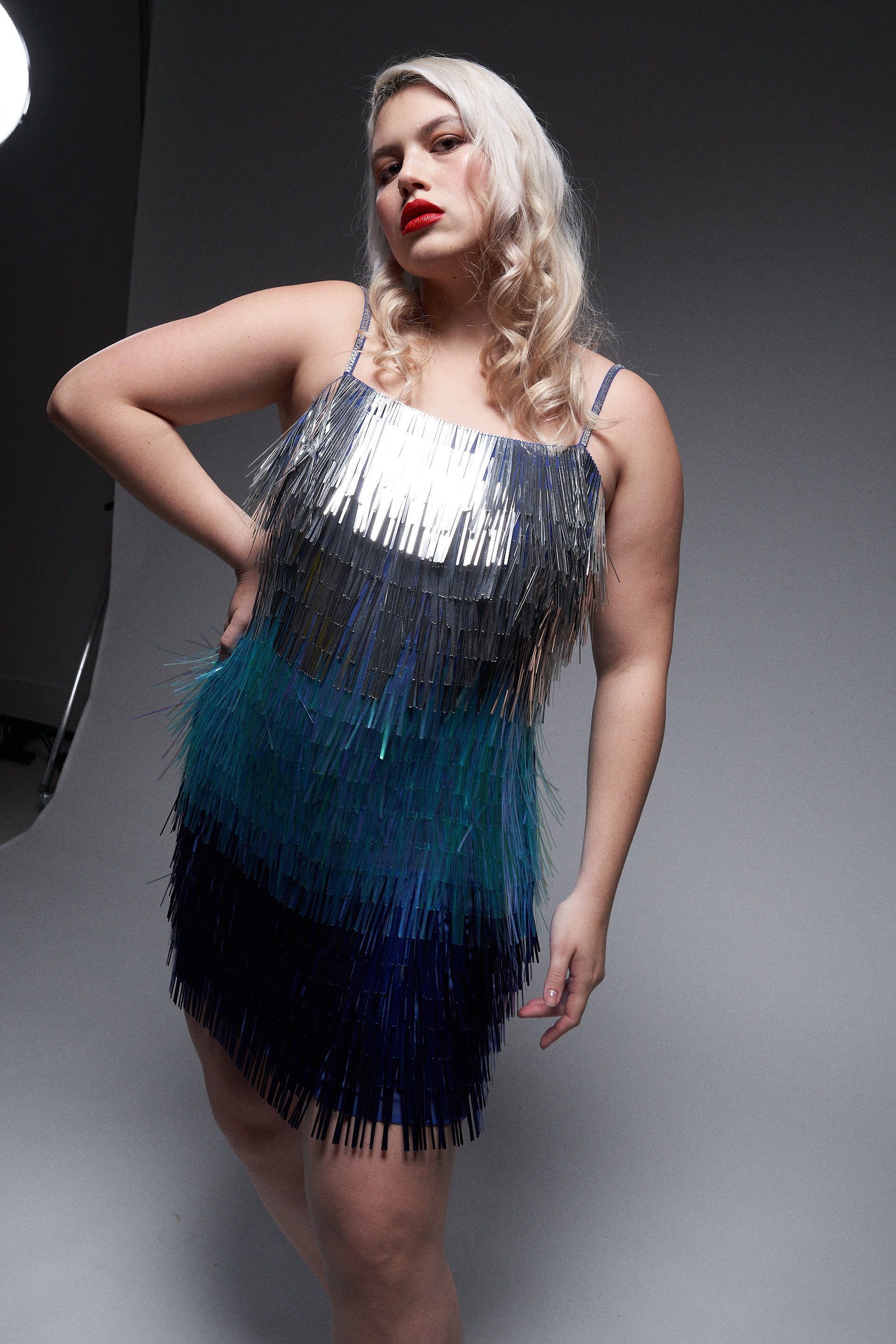 RaeVynn Lennox Fringed Dress