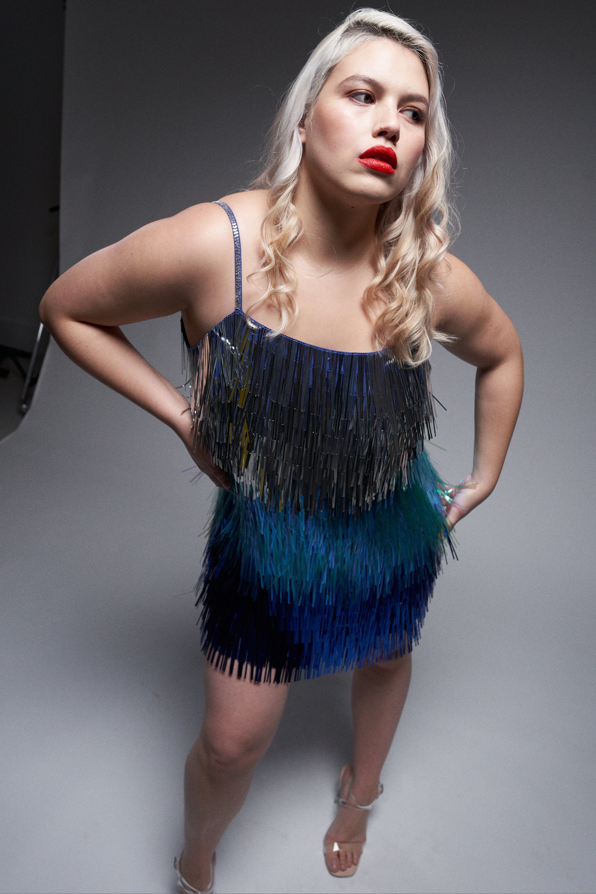 RaeVynn Lennox Fringed Dress